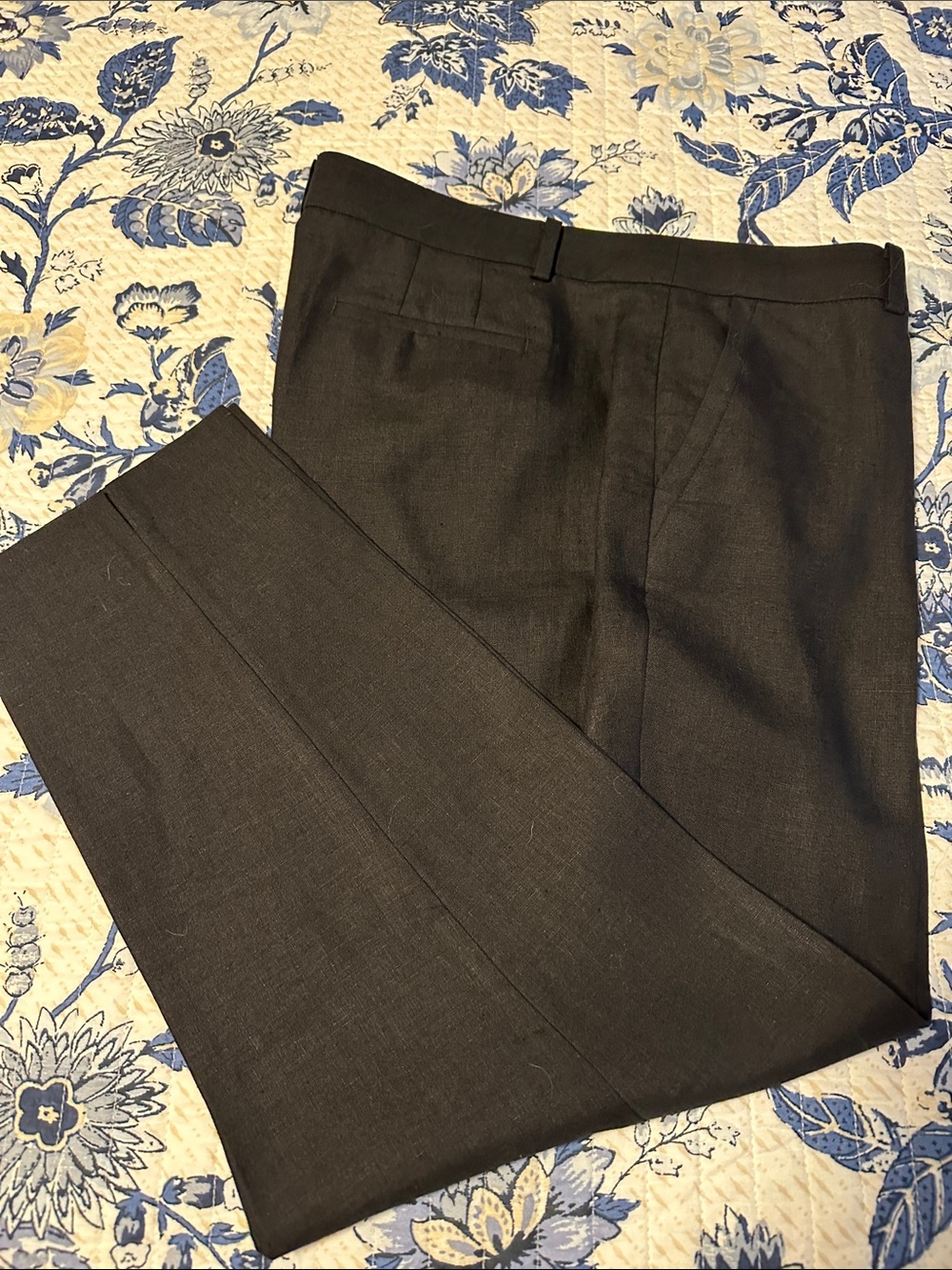 Talbots Black Linen Women's Dress Pants